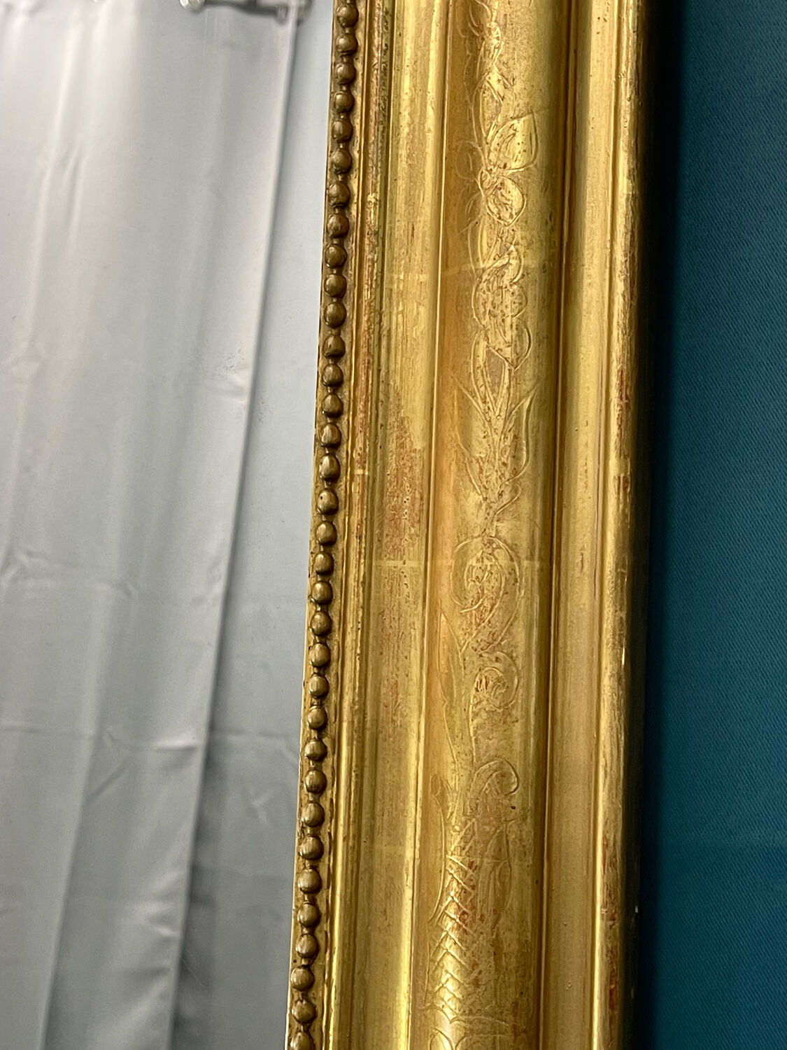 Mirror 119x88 old era Louis-Philippe 1840