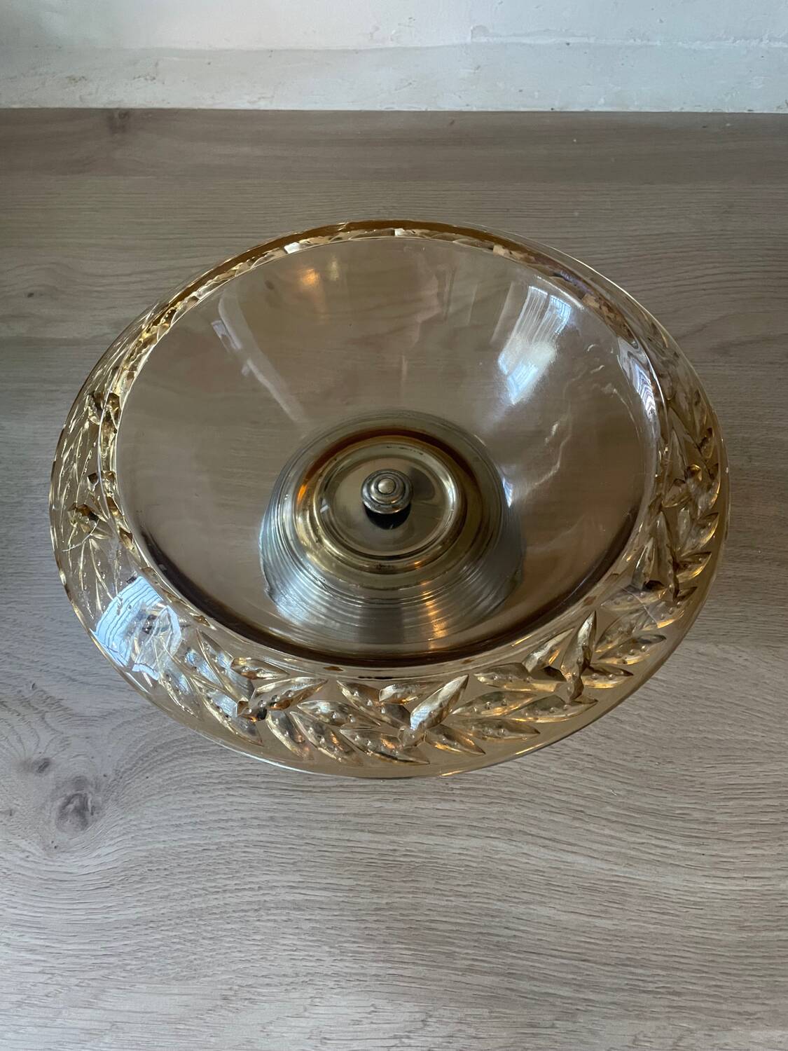 Art deco fruit bowl