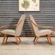 Paire de fauteuils 6953 de Jaroslav Smidek
