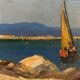 Marine seaside painting