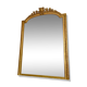 Antique mirror with 19th century pediment