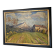 Peinture paysage provencal Devouassoux