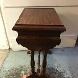 Mahogany worker table early twentieth