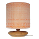 Lampe pied bois années 70