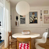 Paire de chaises en orme, années 1970