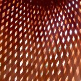 Bamboo ball pendant light