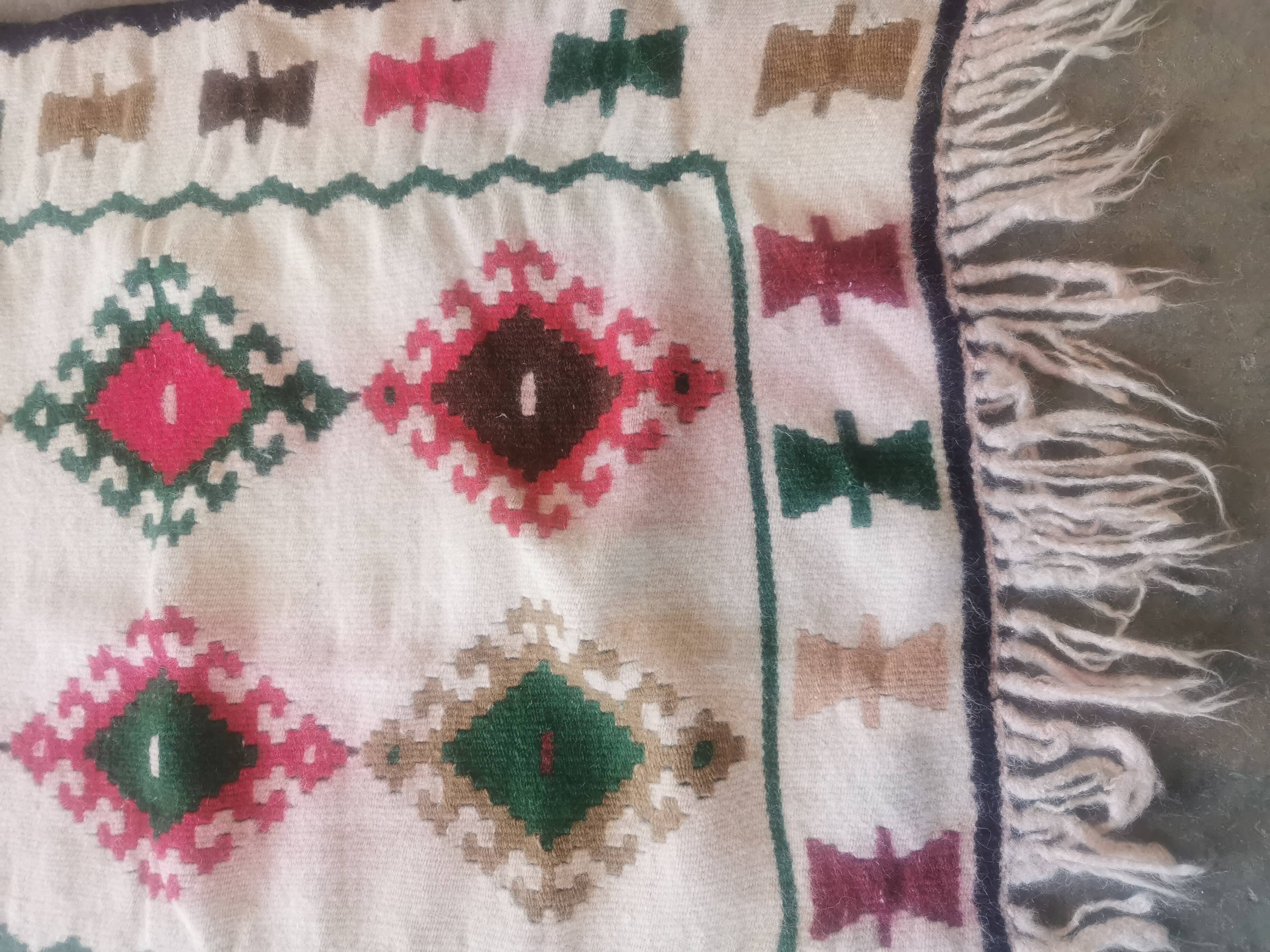 Antique Berber kilim runner rug