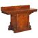 Buffet William IV in carved Cuban hardwood, circa 1830.