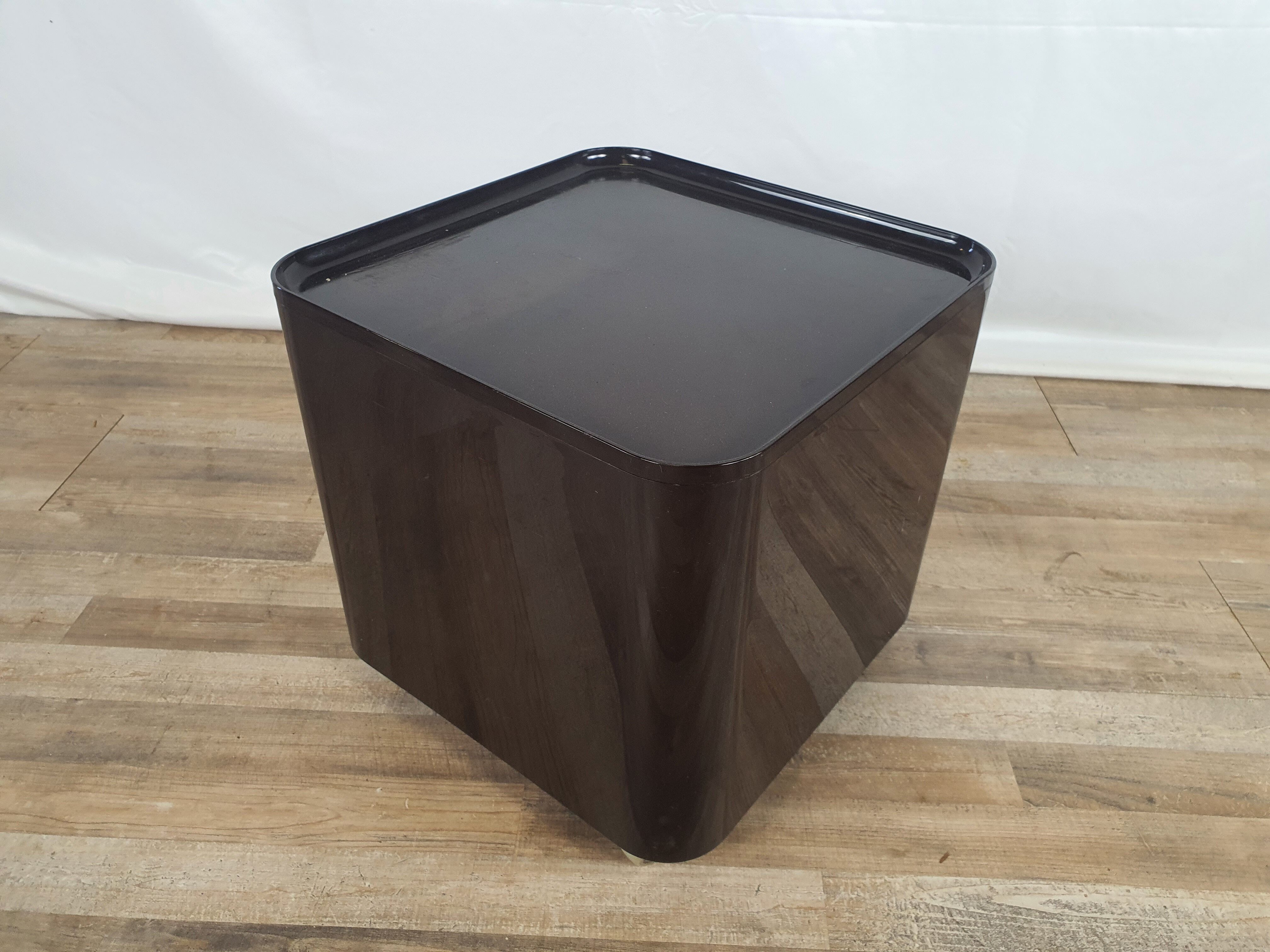 Tabouret cubique Dime par Marcello Siard pour Longato années 1960