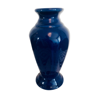 Small blue vase