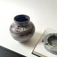 Glazed stoneware vase, Accolay FRANCE 1950