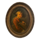 Painting reproduction "the young student"