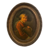 Painting reproduction "the young student"