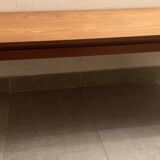 Large Scandinavian teak coffee table from the 60s