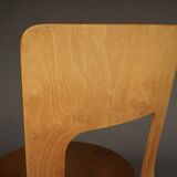 Alvar Aalto model 66 Chairs for Artek. 1940s. Set of 4