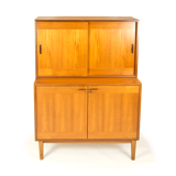 Wooden cabinet, Sweden, 60s