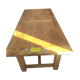Table de ferme en bois