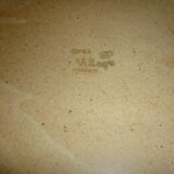 Large plate Ø 28 in CNP Village stoneware