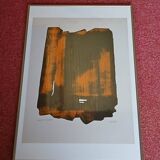 Pierre soulages d'après eau forte xvi  1961