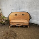 Wicker sofa
