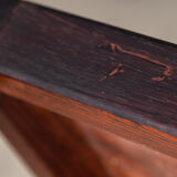 Set of two side tables made of rosewood by Kurt Østervig, produced by Jason Møbler, Denmark.