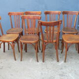 Set of 8 chairs Bistro Fischel