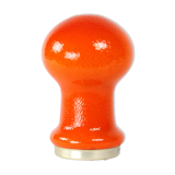 Lampe de table mid century en verre opalin orange par Stefan Tabery, Opp Jihlava, 1960s
