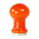 Lampe de table mid-century en verre opalin orange par Stefan Tabery, Opp Jihlava, années 1960.