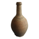 antique rustic decorative terracotta pottery bottle