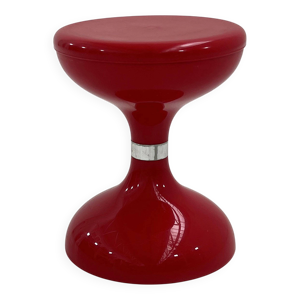 tabouret Space Age rouge