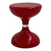 Space Age Red Americano Stool by Biemme Bologna 1970