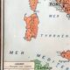 Old school map Hatier Brunhes 43, 1940 - Greece and ancient Italy