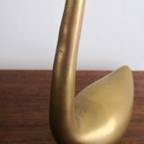 Couple ducks vintage brass