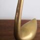 Couple ducks vintage brass