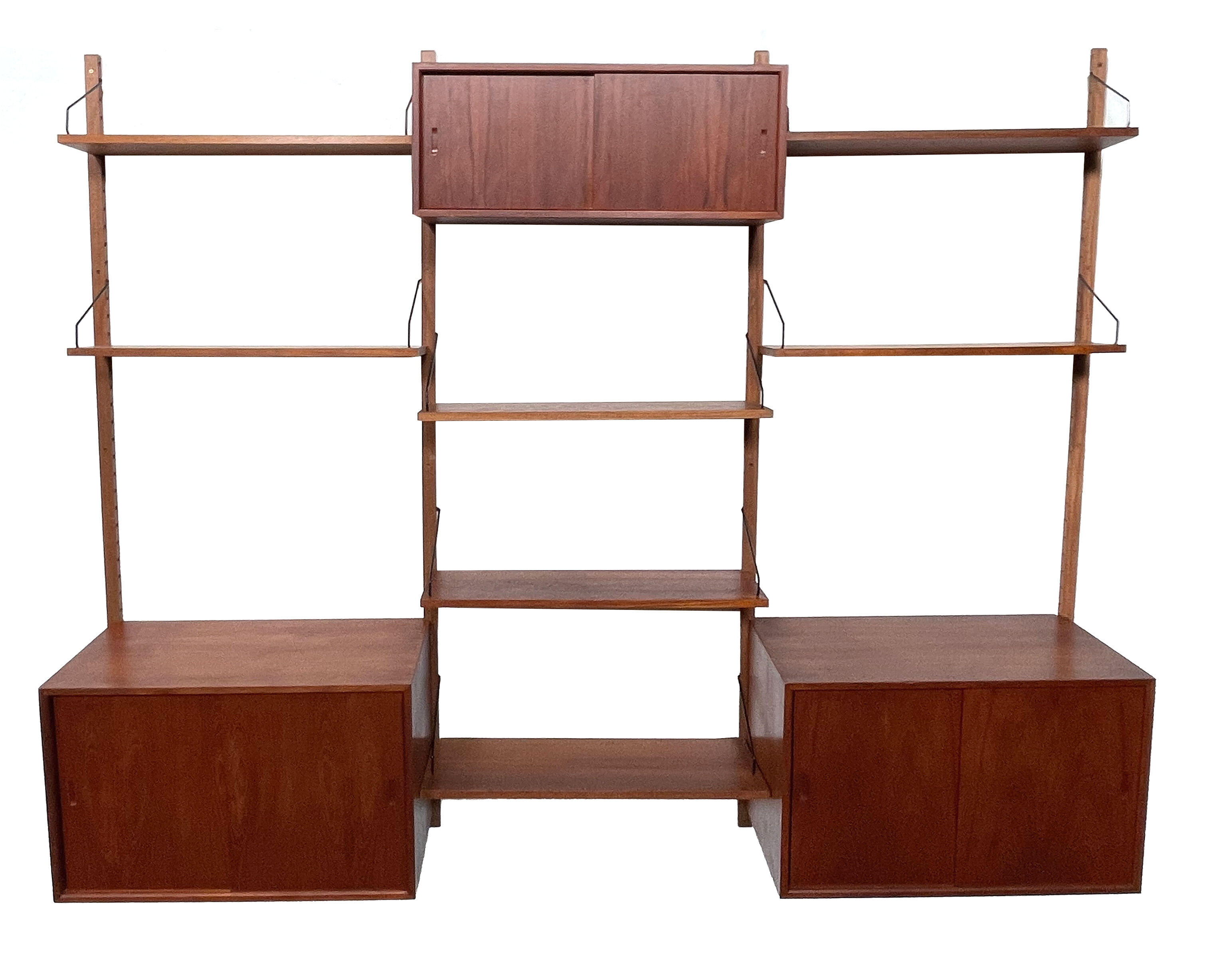 Vintage Poul Cadovius Royal System wall system wall