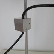 1960s desk lamp by Peter Nelson aluminium desk lamp mid century modern desk lamp