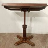 Louis Philippe system table in mahogany, 19th century