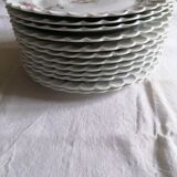 12 Haviland dinner plates