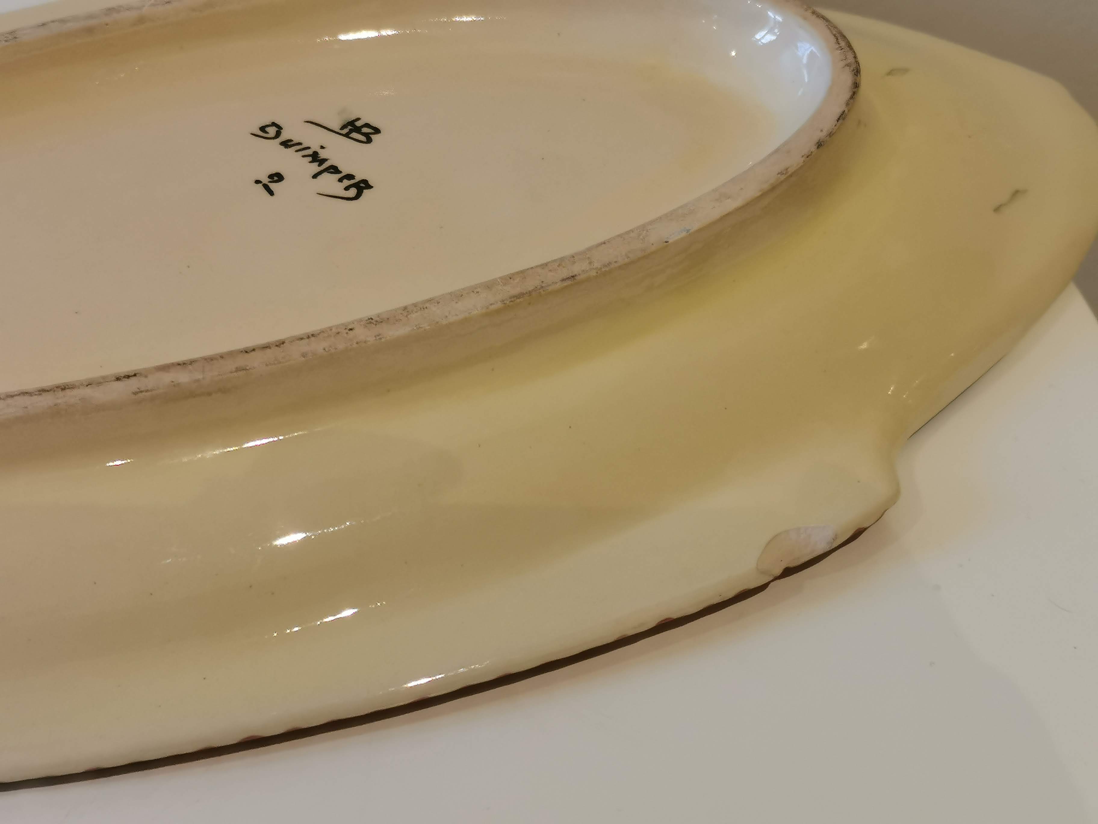 Fish dish HB Henriot