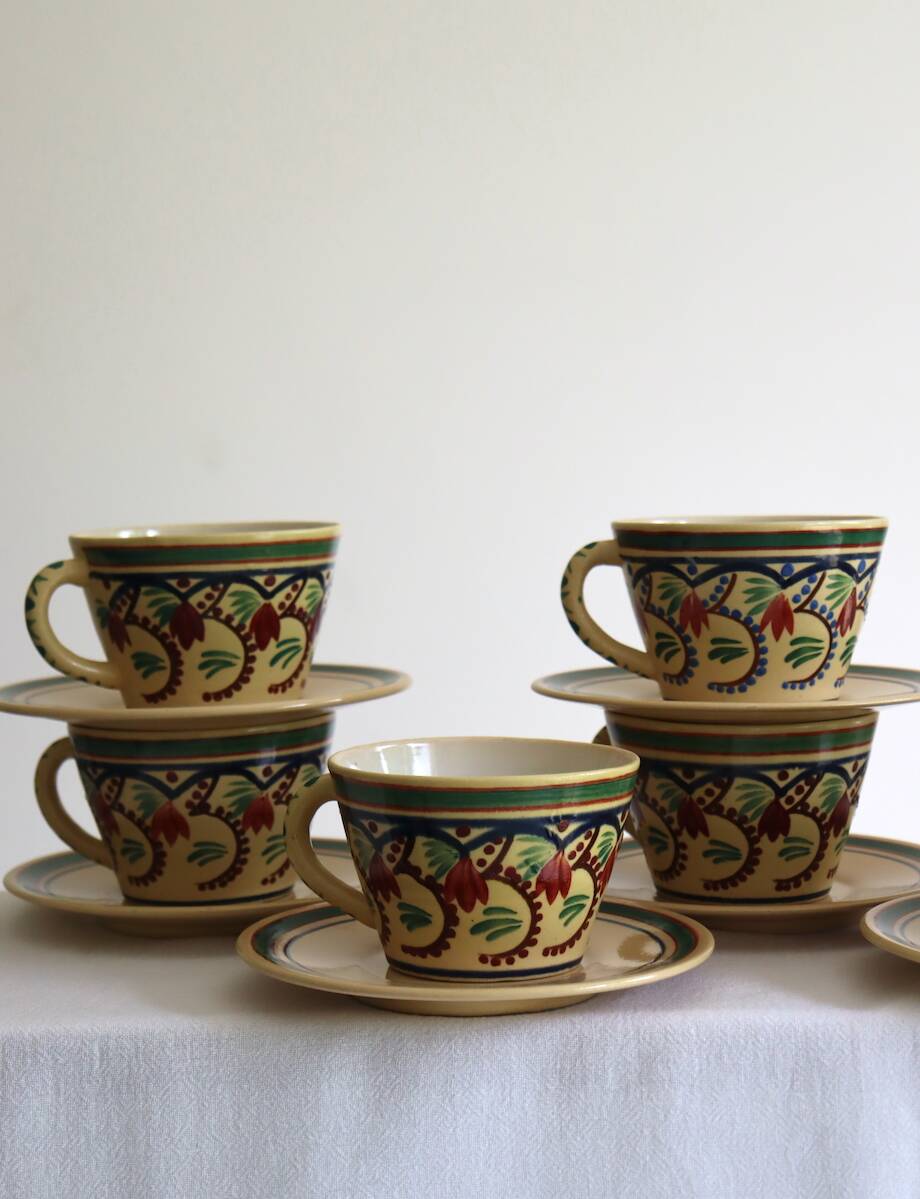 Ceramic tea cups Keraluc