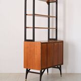 Vintage bookcase with black details
