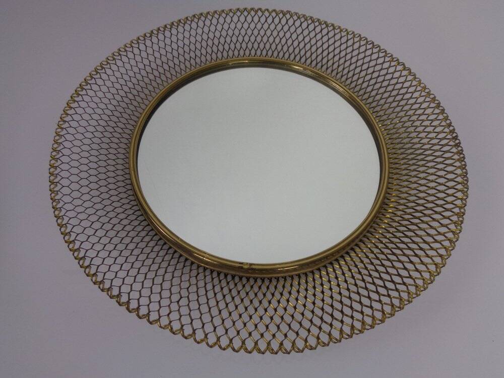 Brass Mirrors, 1960s, Set of 2