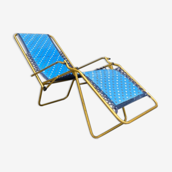 Camping lounger - vintage 1970s