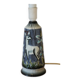 Scandinavian ceramic lamp base by Tilgmans Keramik