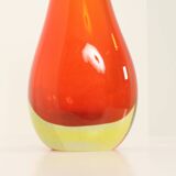 Murano glass vase with a wide neck, Italy, 1960s