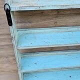 Burmese teak wall shelf
