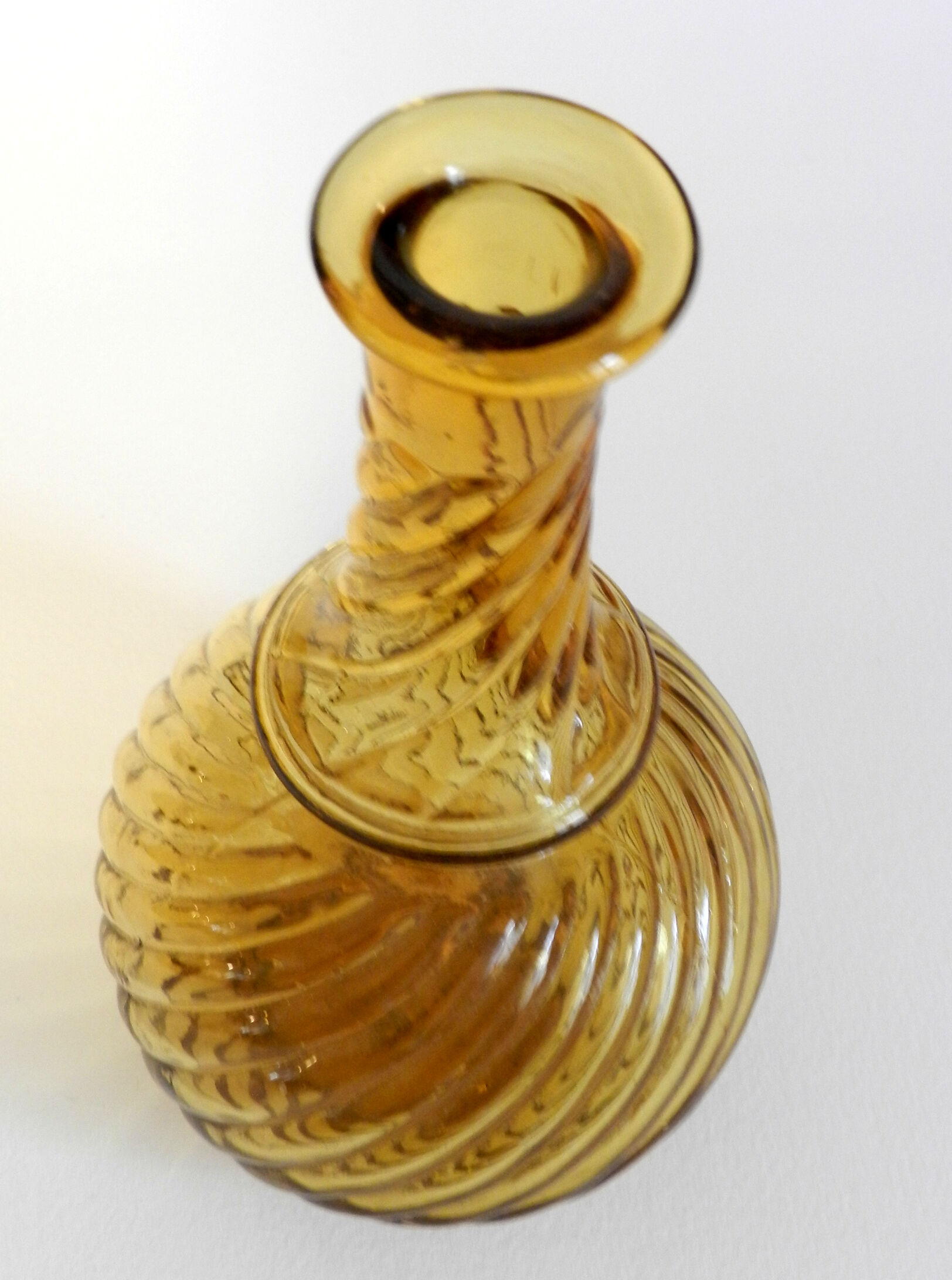 Vintage amber vase