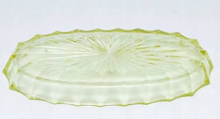 G7y lemon tray for glasses art deco