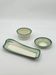 Set / set / service for aperitif salins france, vintage ceramic