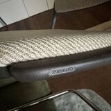 Pair of vintage cantilever chairs Eurosit - Space Age style